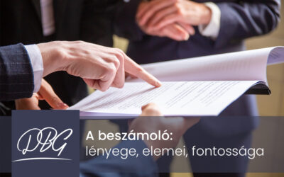 A beszámoló: lényege, elemei, fontossága