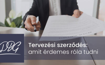 Tervezési szerződés: amit érdemes róla tudni