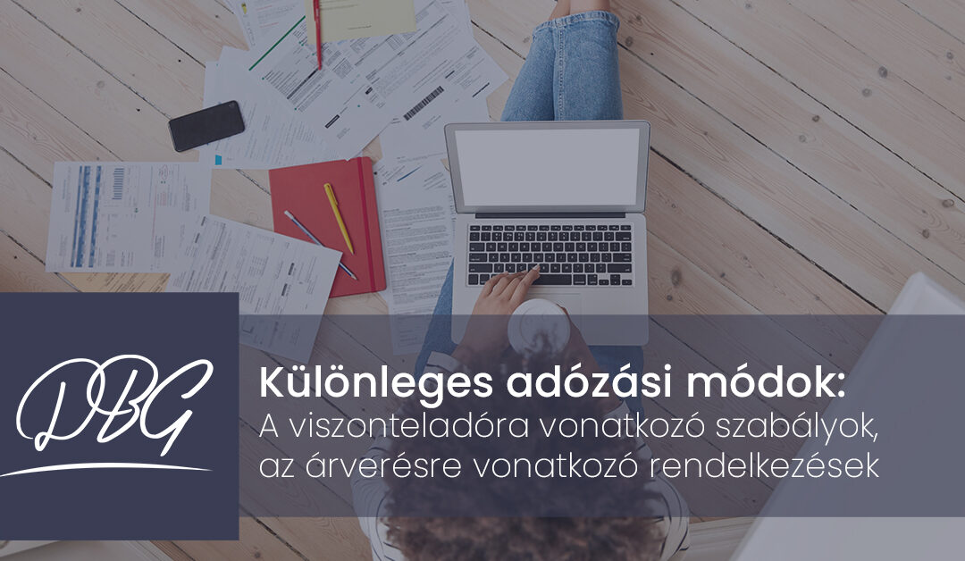 Különleges adózási módok