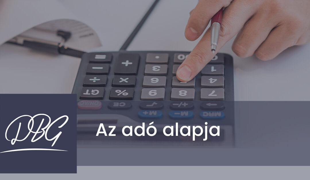 Az adó alapja