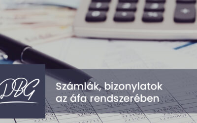 Számlák, bizonylatok az áfa rendszerében (Szanatex ügy)