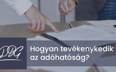 Hogyan tevékenykedik az adóhatóság?